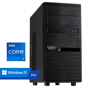 Core i7 10700 - 16GB RAM - 1000GB M.2 SSD - WiFi - Desktop PC (Home Office HC7-16R1000M)