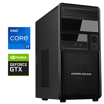 Core i7 10700F - GTX 1050 Ti - 32GB RAM - 480GB SSD - 1TB HDD - DVD - WiFi - Desktop PC (Allround AC7F-32R480S1H-G1050)