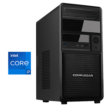 Core i7 10700 - 8GB RAM - 250GB M.2 SSD - 1TB HDD - DVD - WiFi - Desktop PC (Premium PC7-8R250M1H)