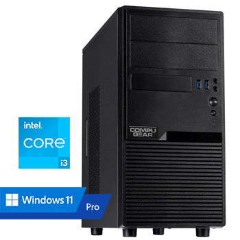 Core i3 10100 - 8GB RAM - 1000GB M.2 SSD - WiFi - Desktop PC (Home Office HC3-8R1000M)